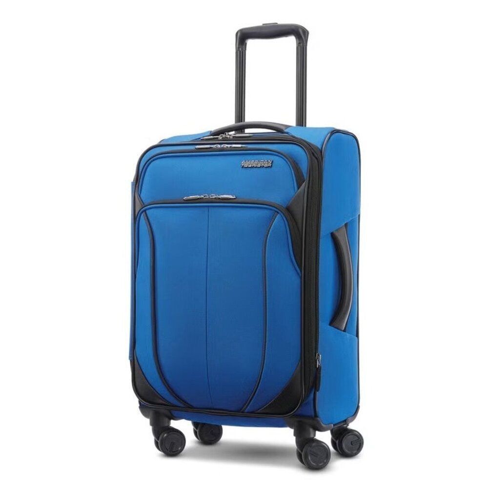 American tourister Carry-on Luggage Exp Suitcase Travel Bag Spinner Wheels